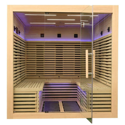 Sauna infrarouge pour 6 personnes - Holl's Canopée 6