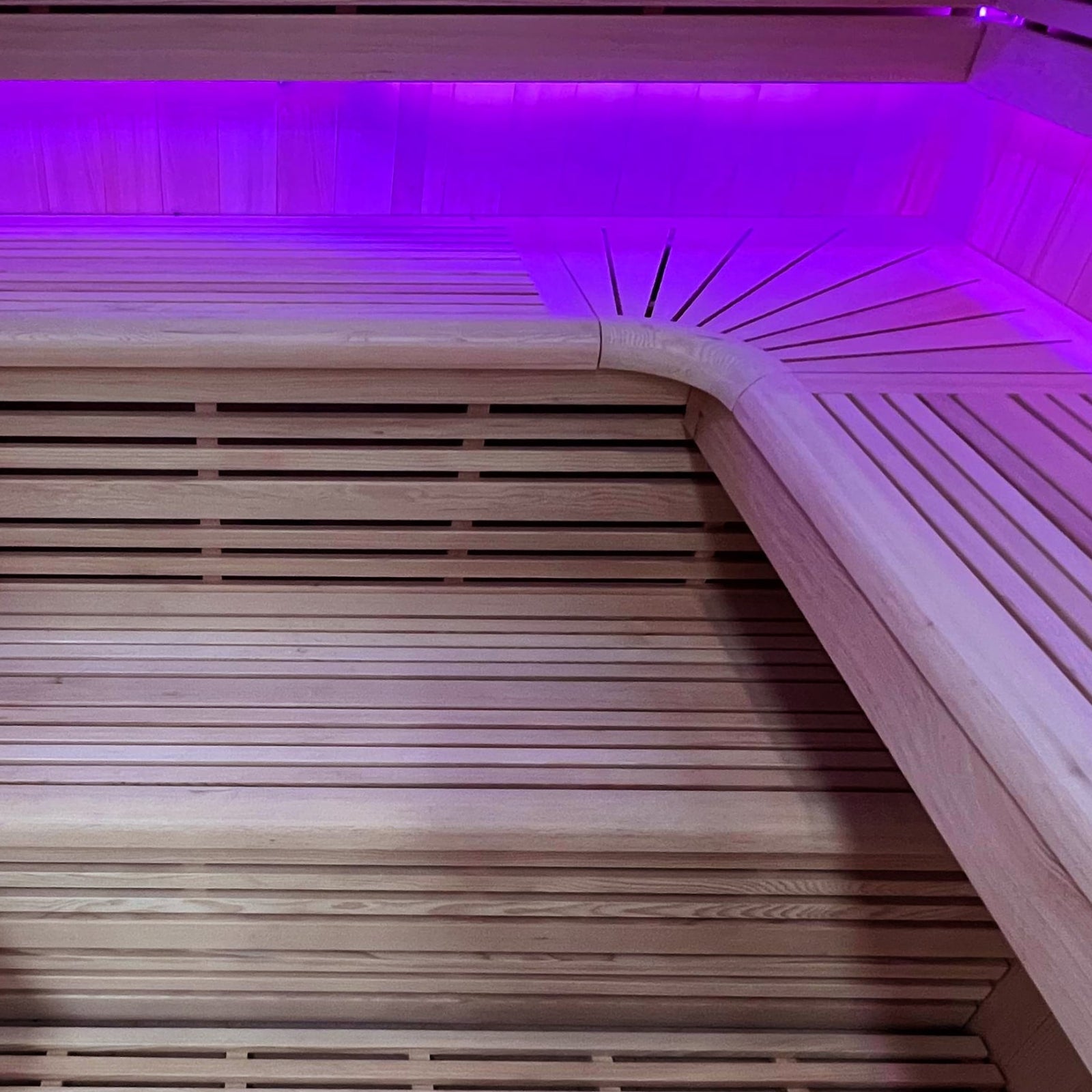 Sauna à vapeur finlandais luxueux pour 6 personnes - Holl's Utopia 6 (8 kW)