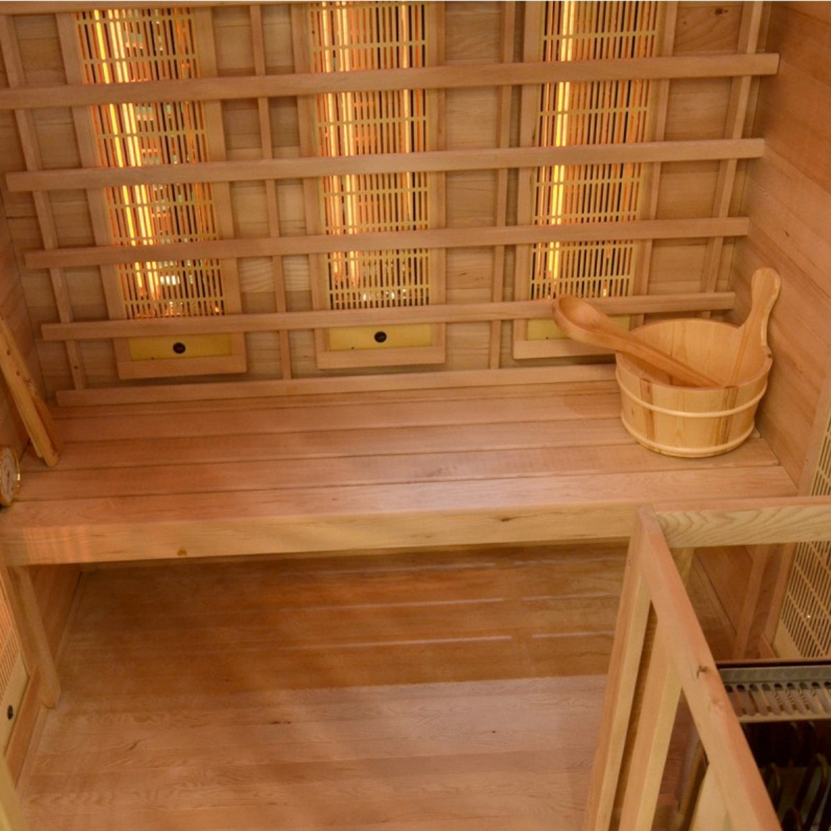 Sauna Combi Hybride (infrarouge et vapeur) pour 2/3 personnes - Holl's Venetian Hybrid