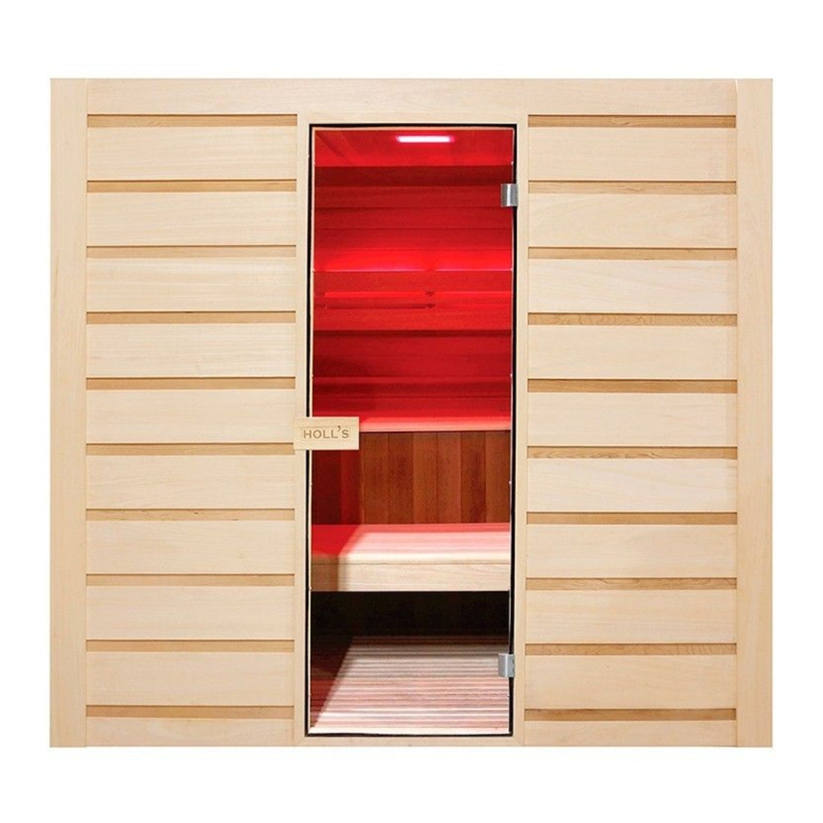 Sauna à vapeur finlandais à économie d'énergie pour 6 personnes - Holl's Eccolo (4,5 kW)