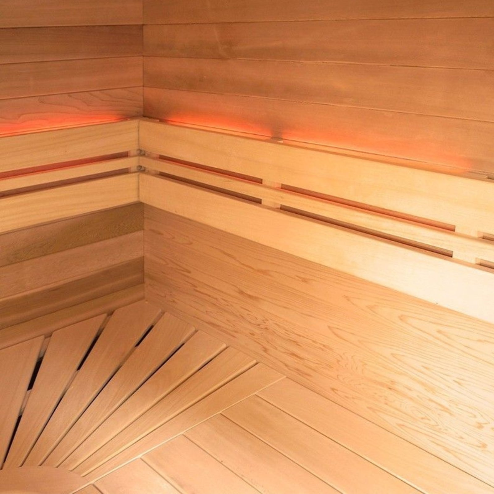 Sauna à vapeur finlandais à économie d'énergie pour 6 personnes - Holl's Eccolo (4,5 kW)