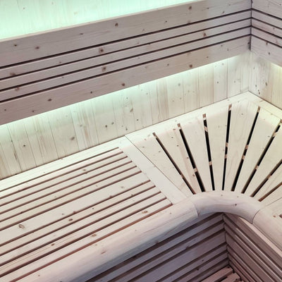 Luxe Finse stoomsauna voor 4 personen - Holl's Utopia 4 (6 kW)