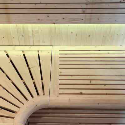 Luxe Finse stoomsauna voor 4 personen - Holl's Utopia 4 (6 kW)