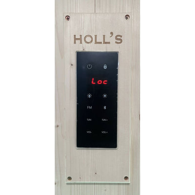 Luxe Finse stoomsauna voor 4 personen - Holl's Utopia 4 (6 kW)