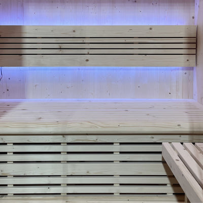 Luxe Finse stoomsauna voor 3 personen - Holl's Utopia 3 (4.5 kW)