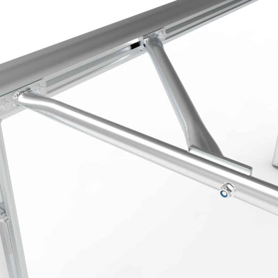 Klein demontabel aluminium voetbaldoel - Alusport TR1662D - 1,60 x 1 m