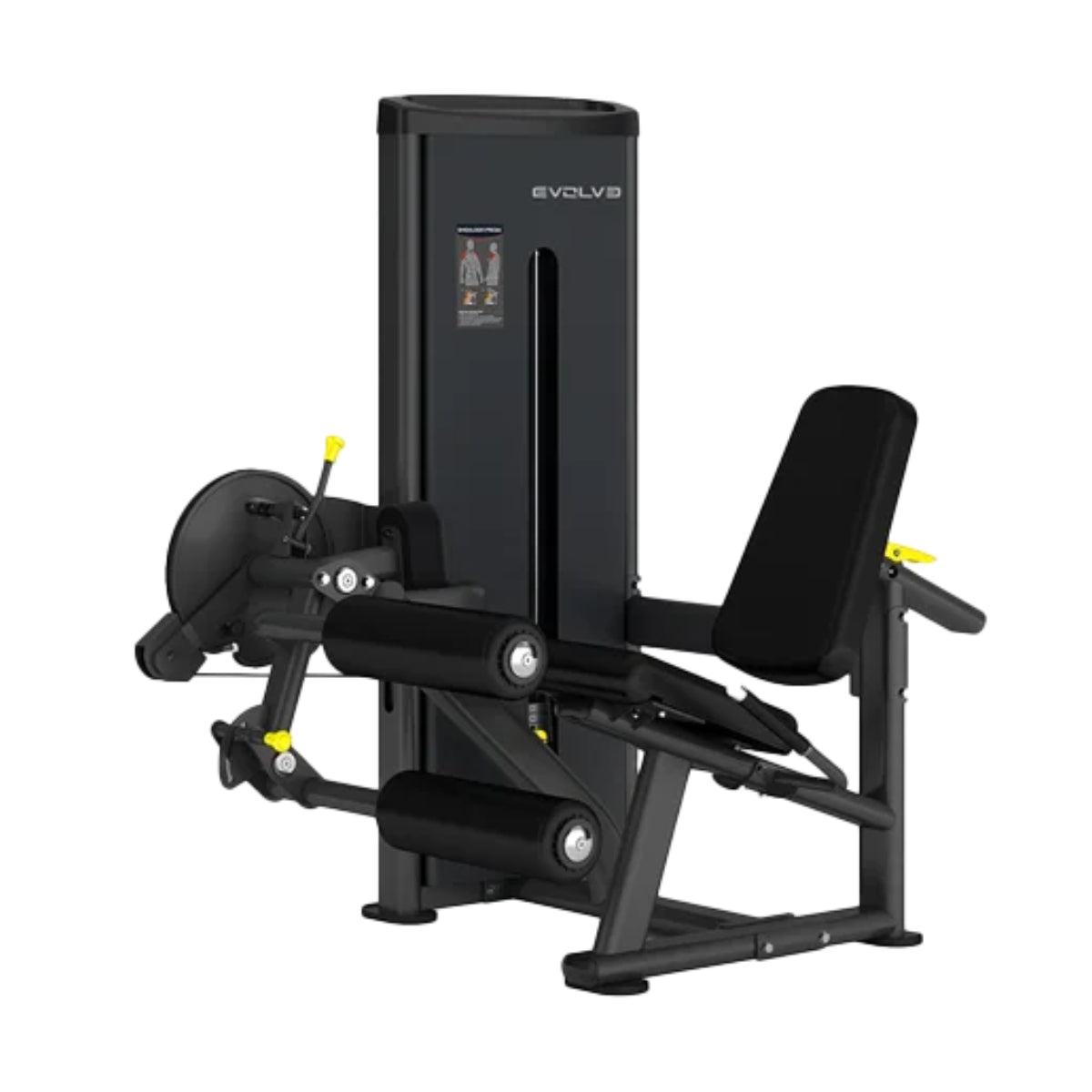 Leg Curl / Extension Machine - Evolve Fitness Econ Series EC-025 Dual Function Selectorized