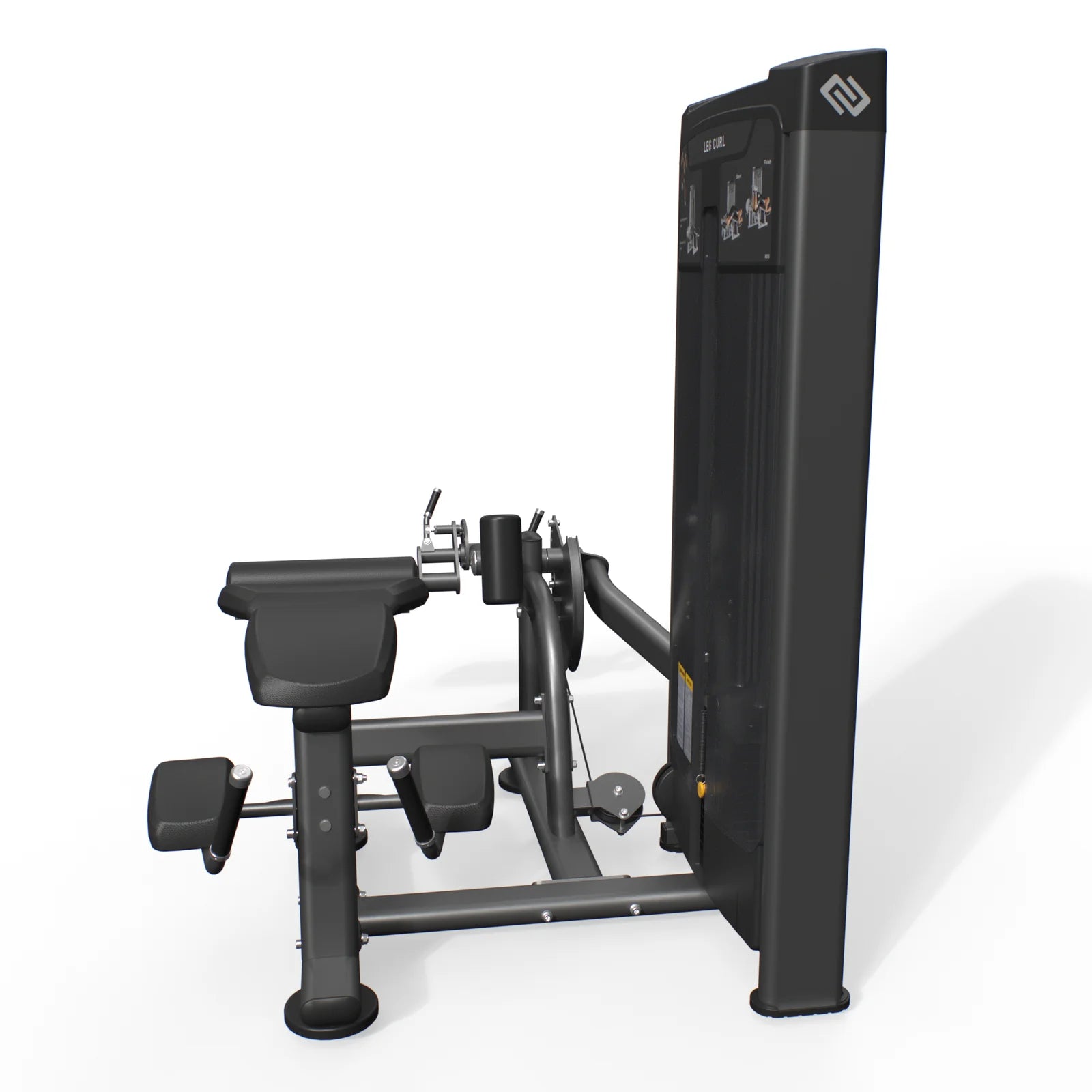 Appareil de musculation des jambes en position couchée - Evolve Fitness Ultra Series SC-UL-150 à charge guidée