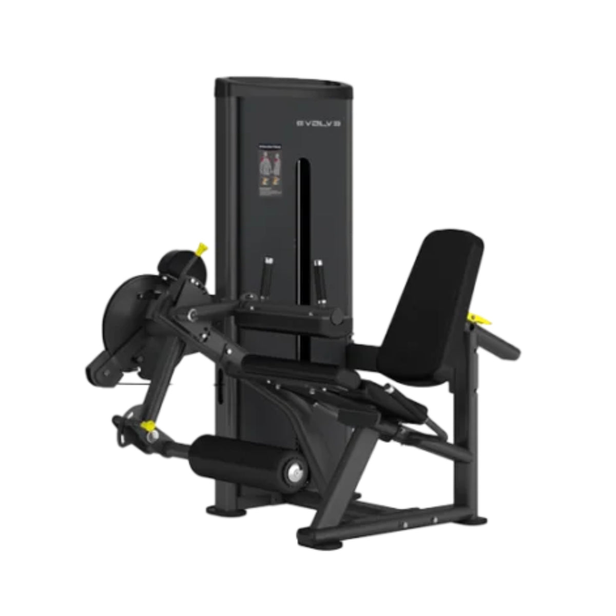 Leg Extension / Curl Machine - Evolve Fitness Econ Series EC-037 Dual Function Selectorized