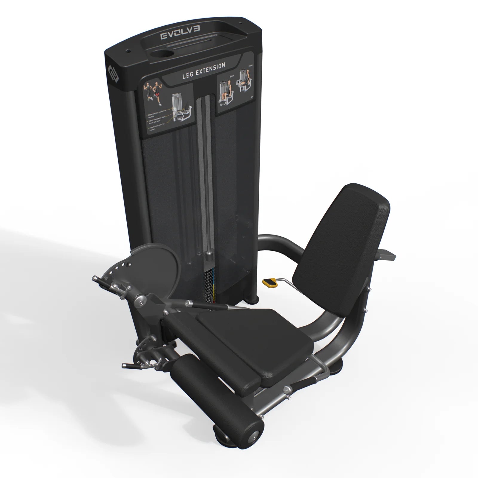 Machine d'extension des jambes - Evolve Fitness Ultra Series SC-UL-140 à charge guidée