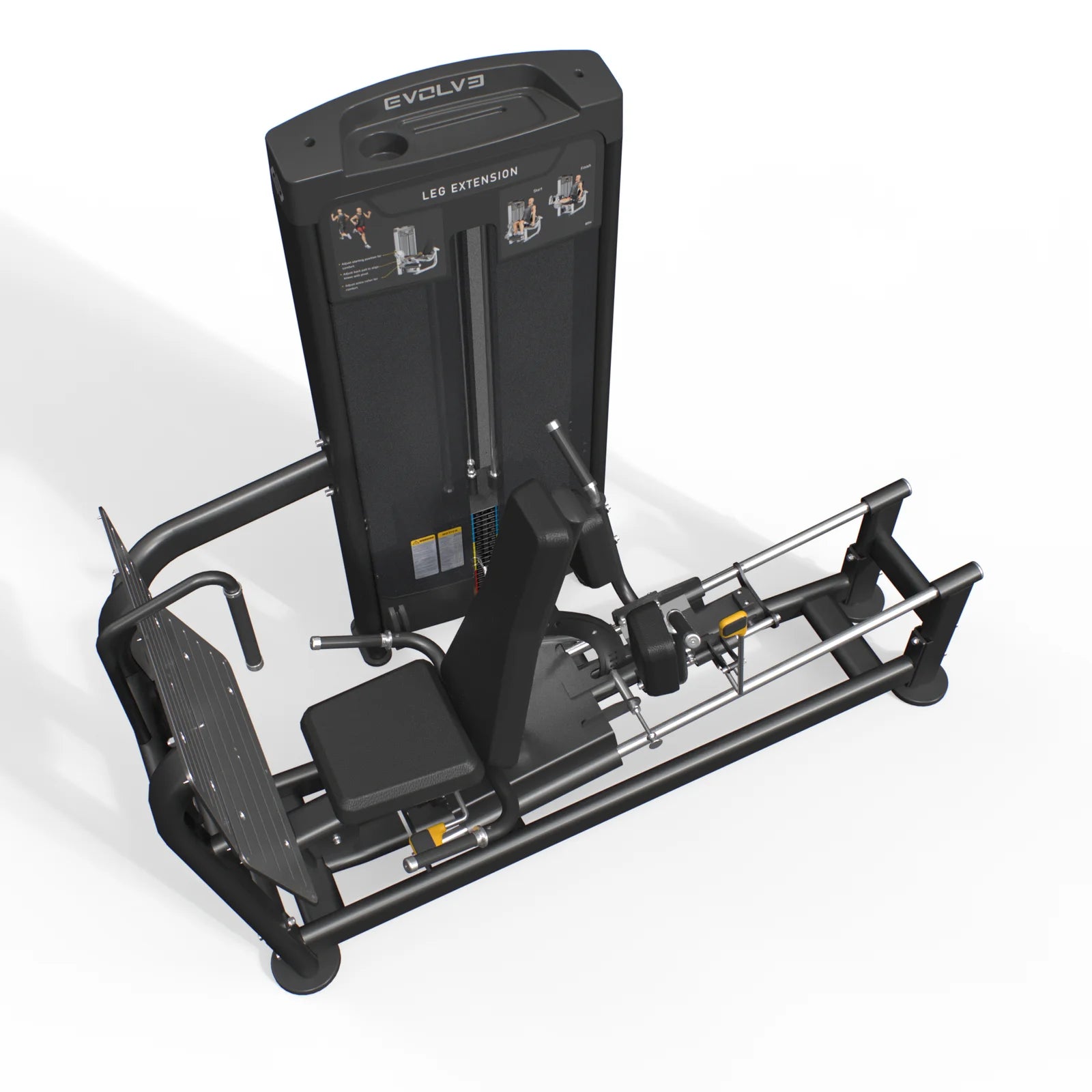Presse à jambes / Machine à squat hack - Evolve Fitness Ultra Series SC-UL-160 à charge guidée