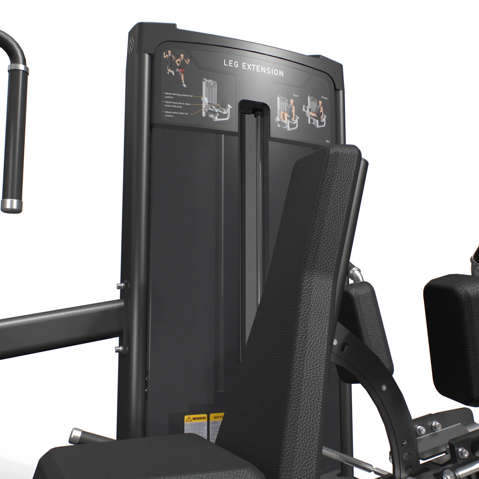 Presse à jambes / Machine à squat hack - Evolve Fitness Ultra Series SC-UL-160 à charge guidée