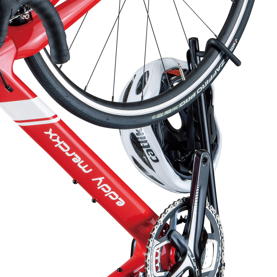 Minoura DS-2200 display standaard voor (sport)fietsen & helm - verticale & horizontale opslag