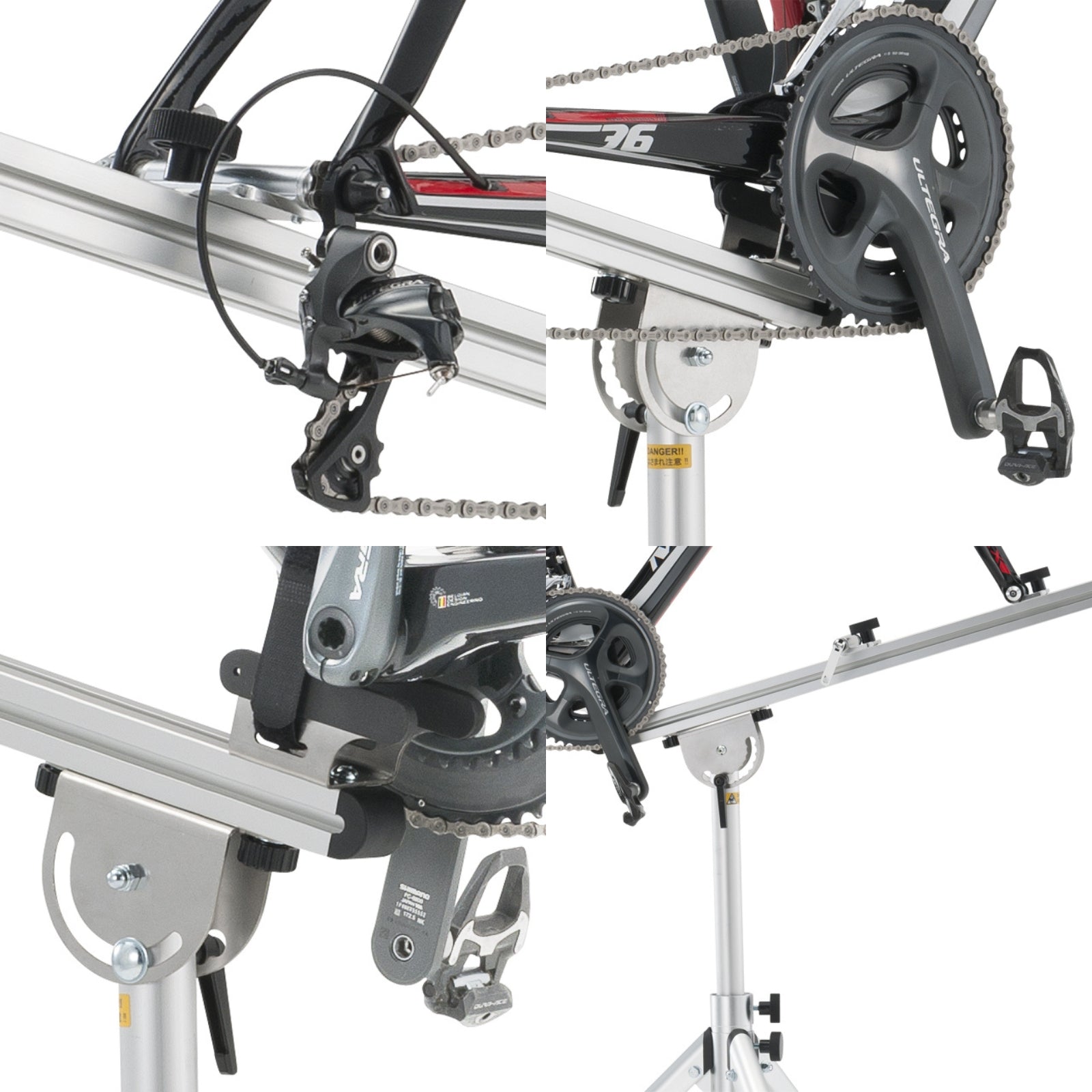 Minoura RS-1800 3-poot werk- & reparatiestandaard voor (race)fietsen - opvouwbaar