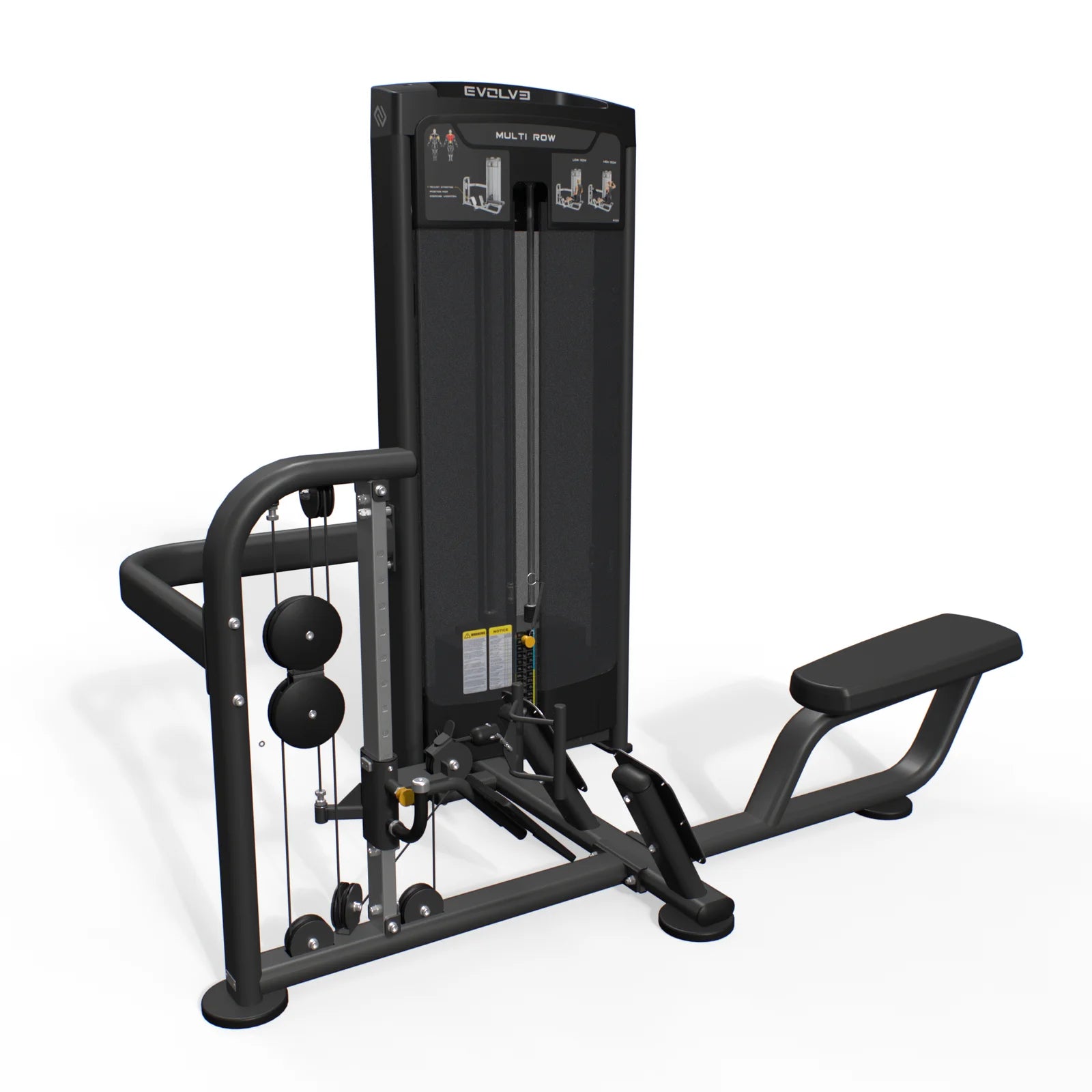 Machine à rames multiples - Evolve Fitness Ultra Series SC-UL-050 à sélection de vitesse