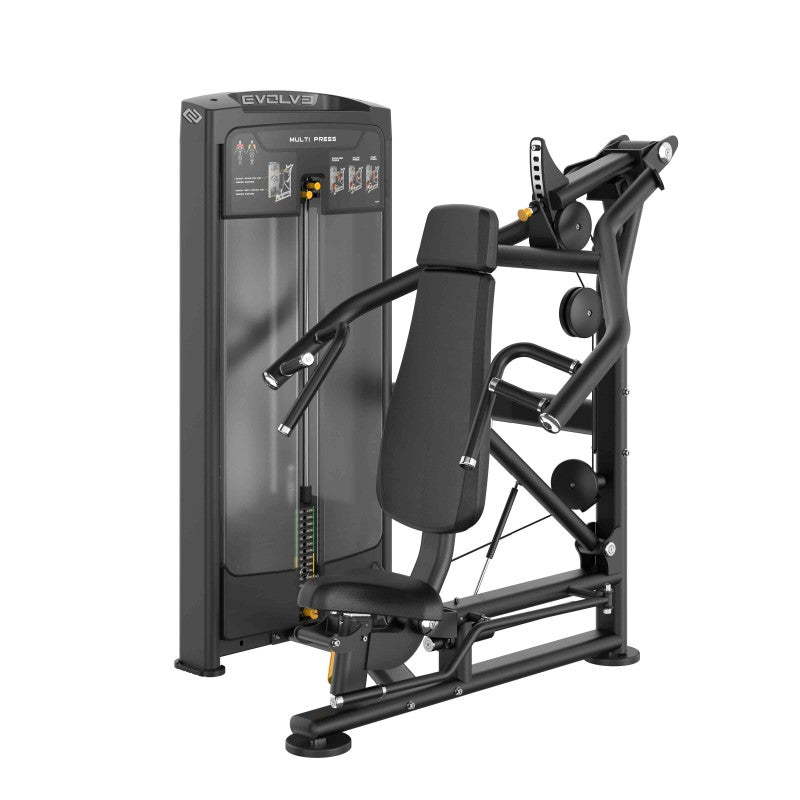 Multi Press Machine (Chest & Shoulder Press) - Evolve Fitness Ultra Series SC-UL-290 Selectorized