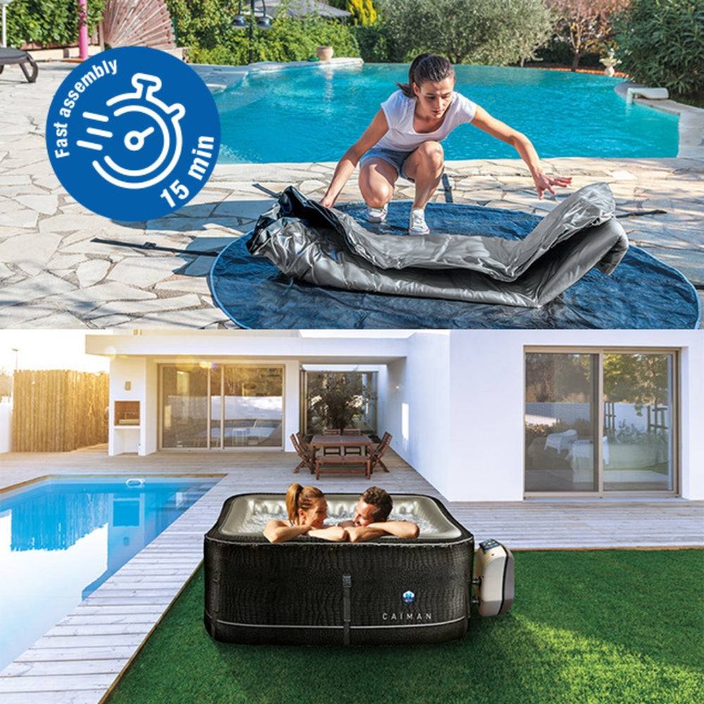 Spa gonflable pour 4 personnes - NetSpa Caiman