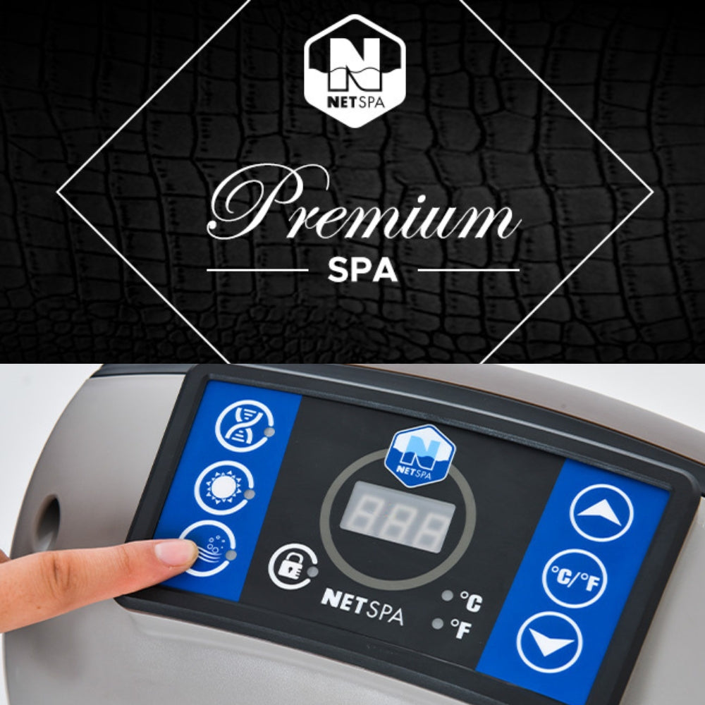 Spa gonflable pour 4 personnes - NetSpa Caiman