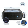 Opblaasbare spa voor 4 personen - NetSpa Caiman