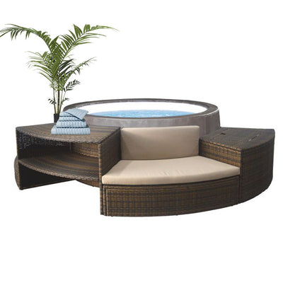 Spa de surface NetSpa Vita Premium avec ensemble de meubles pour 5/6 personnes