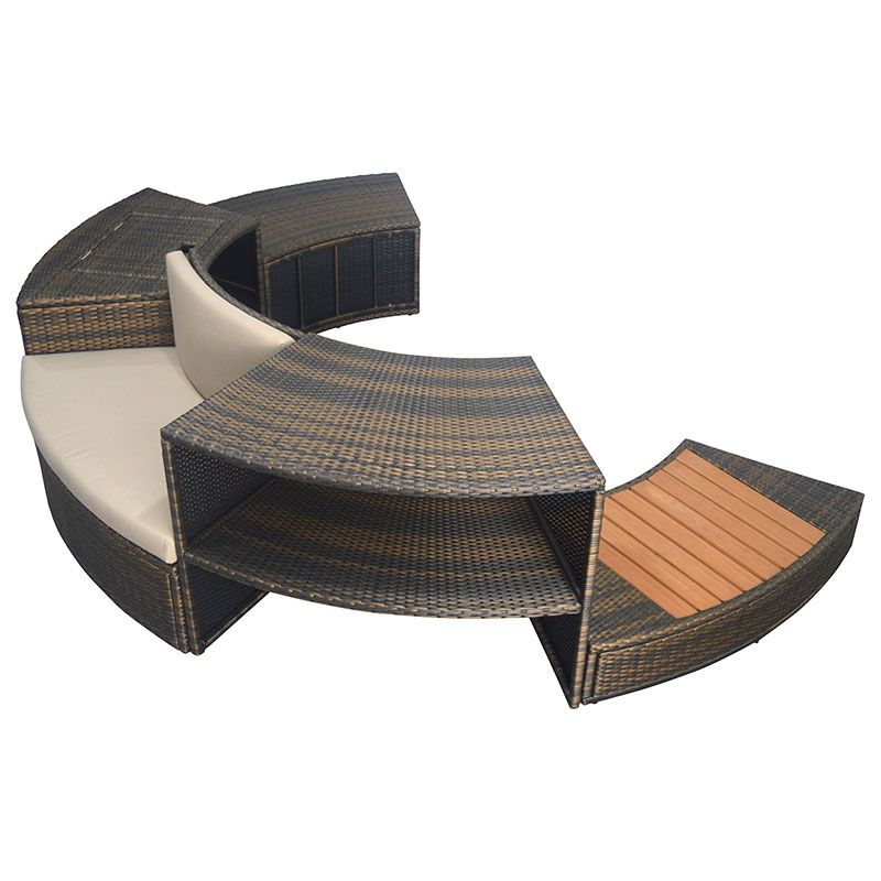 Spa de surface NetSpa Vita avec ensemble de meubles pour 4 personnes