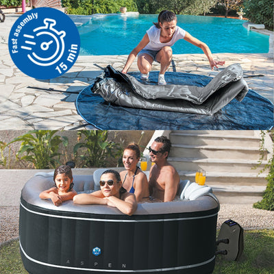 Opblaasbare spa voor 3/4 personen - NetSpa Aspen