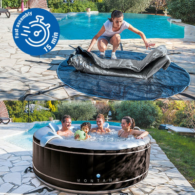 Opblaasbare spa voor 4 personen - NetSpa Montana 4