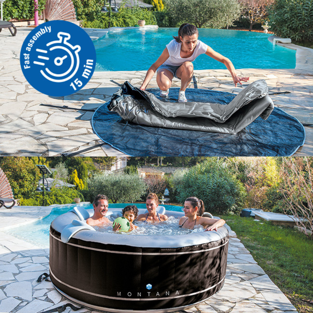 Spa gonflable pour 6 personnes - NetSpa Montana 6