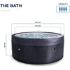 NetSpa Ice Vita ijsbad + spa voor 4 personen - multifunctioneel - 3kW