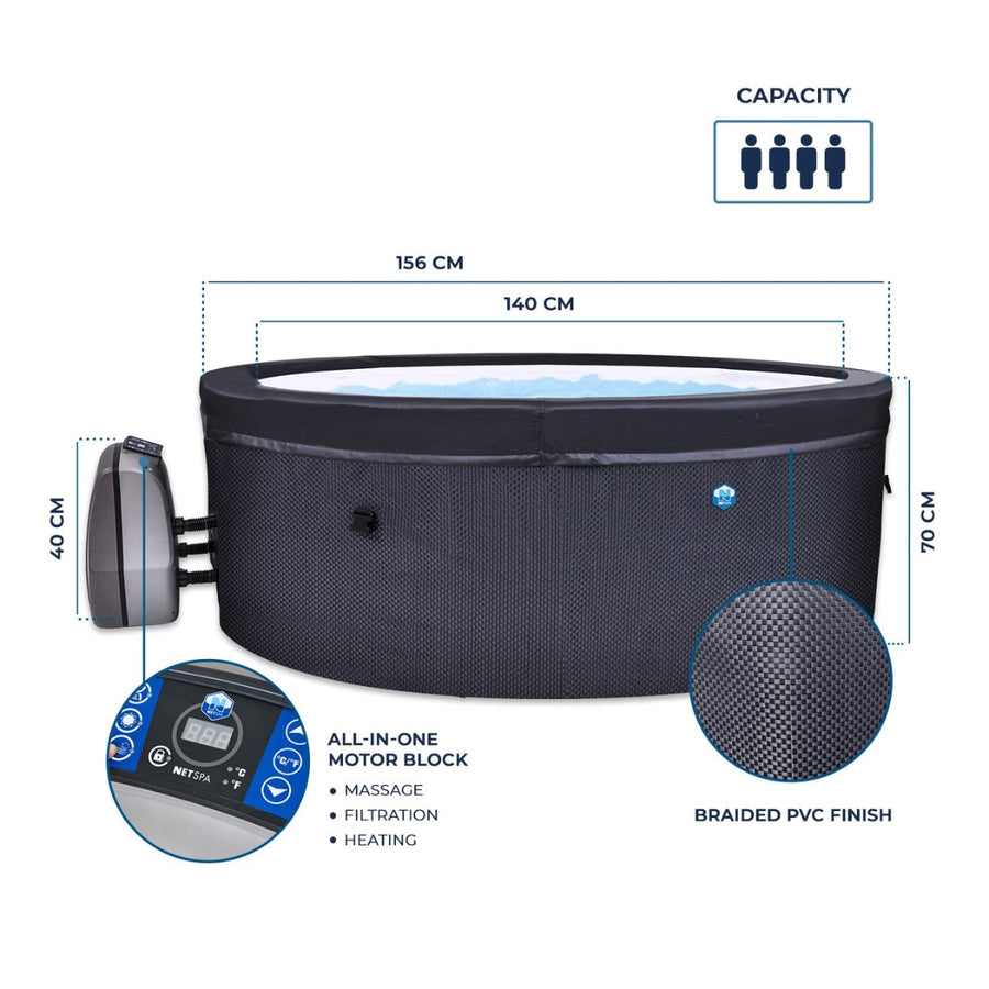 NetSpa Vita opbouw spa voor 4 personen