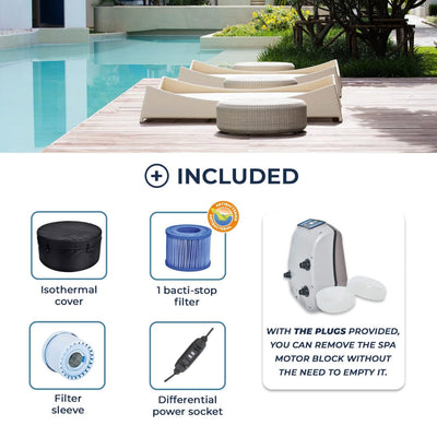 NetSpa Vita opbouw spa voor 4 personen