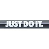 Nike Strength Coated Premium Barbell 20 kg "Just Do It" - Zwart - Cerakote coating
