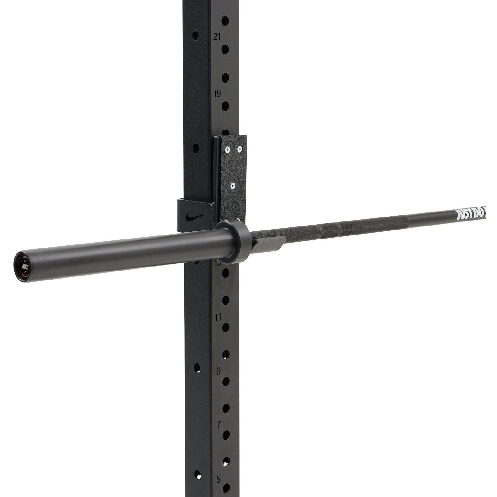 Nike Strength Coated Premium Barbell 20 kg "Just Do It" - Zwart - Cerakote coating