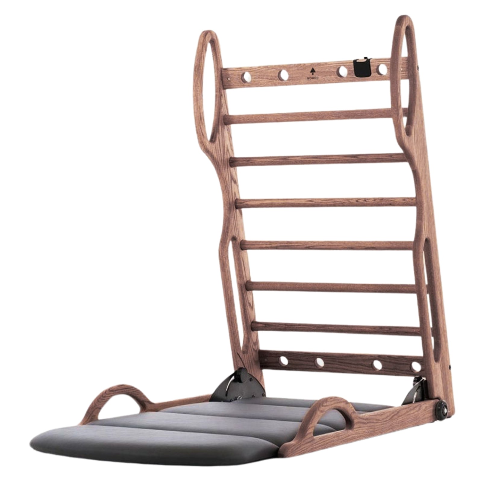 NOHRD Elasko Vintage Eiken - Verstelbaar frame voor stretching & balanstraining - Gebeitst eikenhout