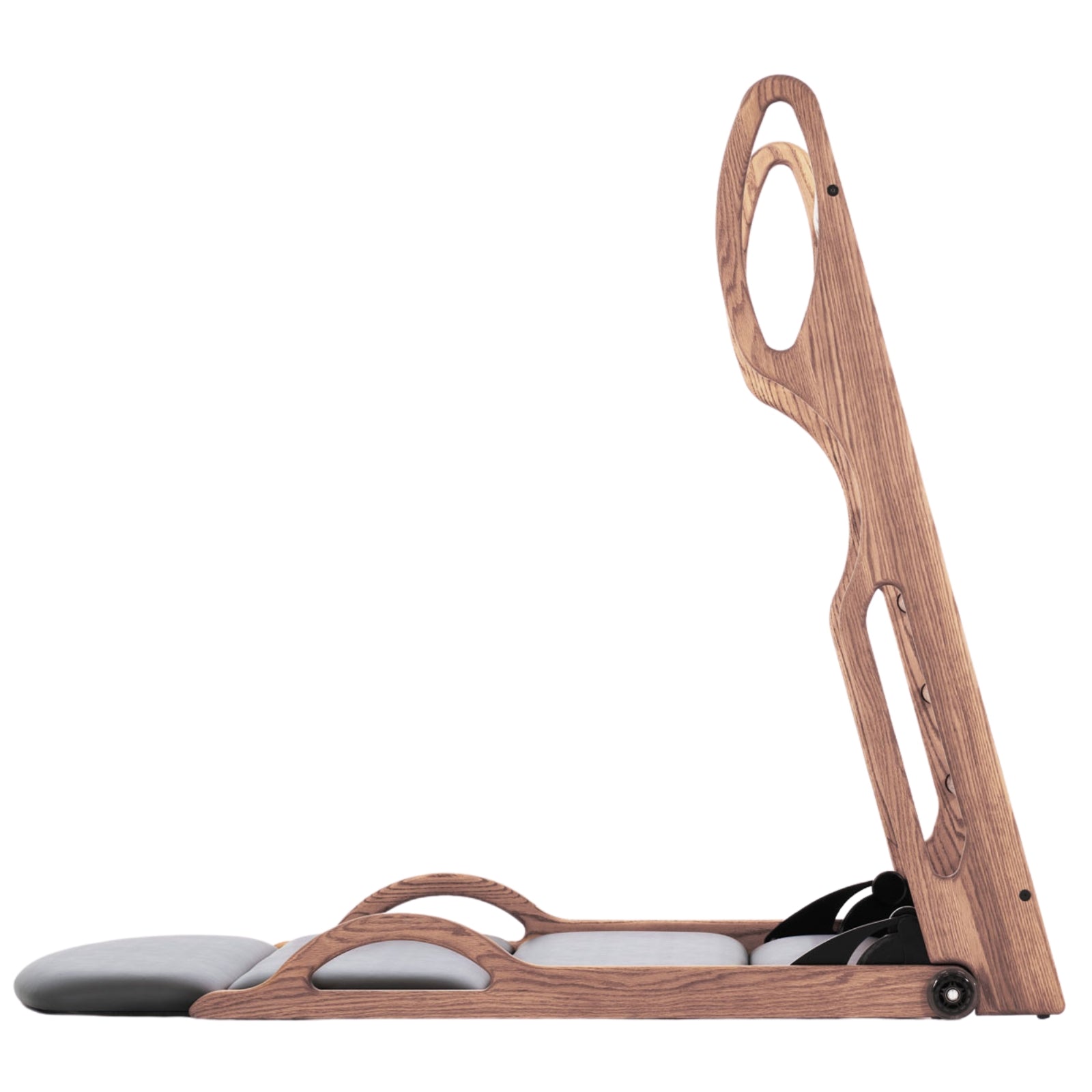 NOHRD Elasko Vintage Eiken - Verstelbaar frame voor stretching & balanstraining - Gebeitst eikenhout