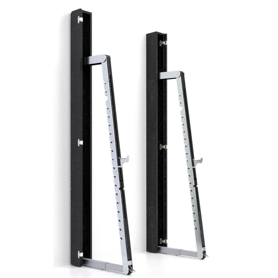 NOHRD Squat Rack All Black - Gebeitst eikenhout