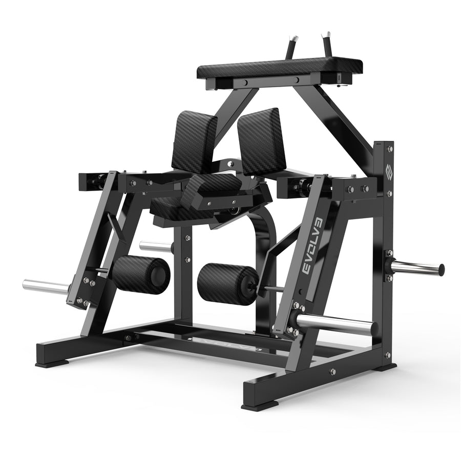 Leg Curl & Leg Extension Machine - Evolve Fitness Prime Series PL-PR-066 Plate Loaded