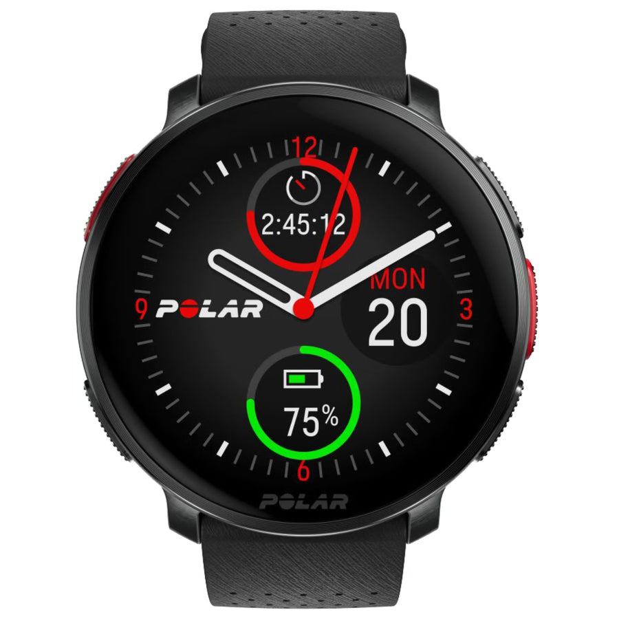 Polar Vantage V3 Night Black - Premium Multisport Horloge S-L