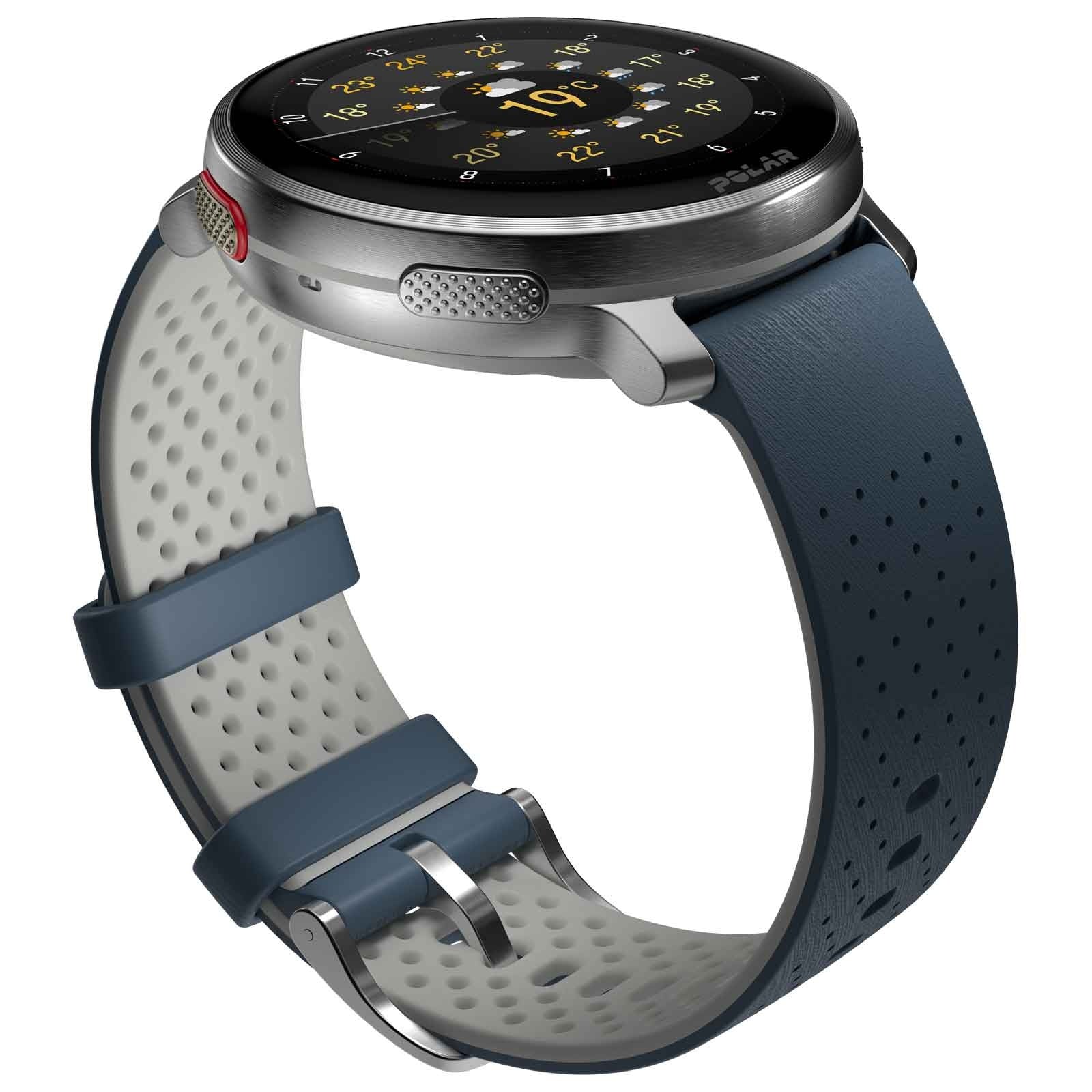 Polar Vantage V3 Sky Blue - Premium Multisport Horloge S-L