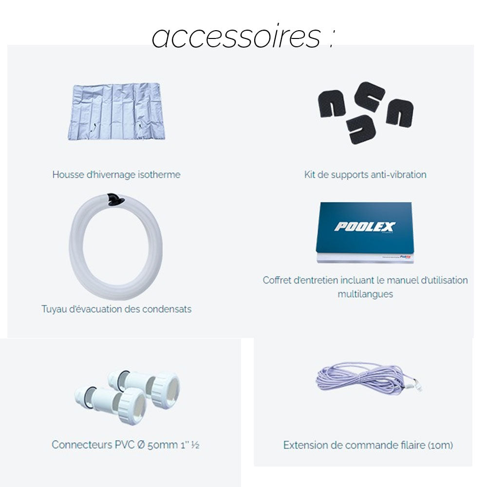 Pompe à chaleur Poolex Jetline Selection Fi 210 pour piscines jusqu'à 80-110 m3