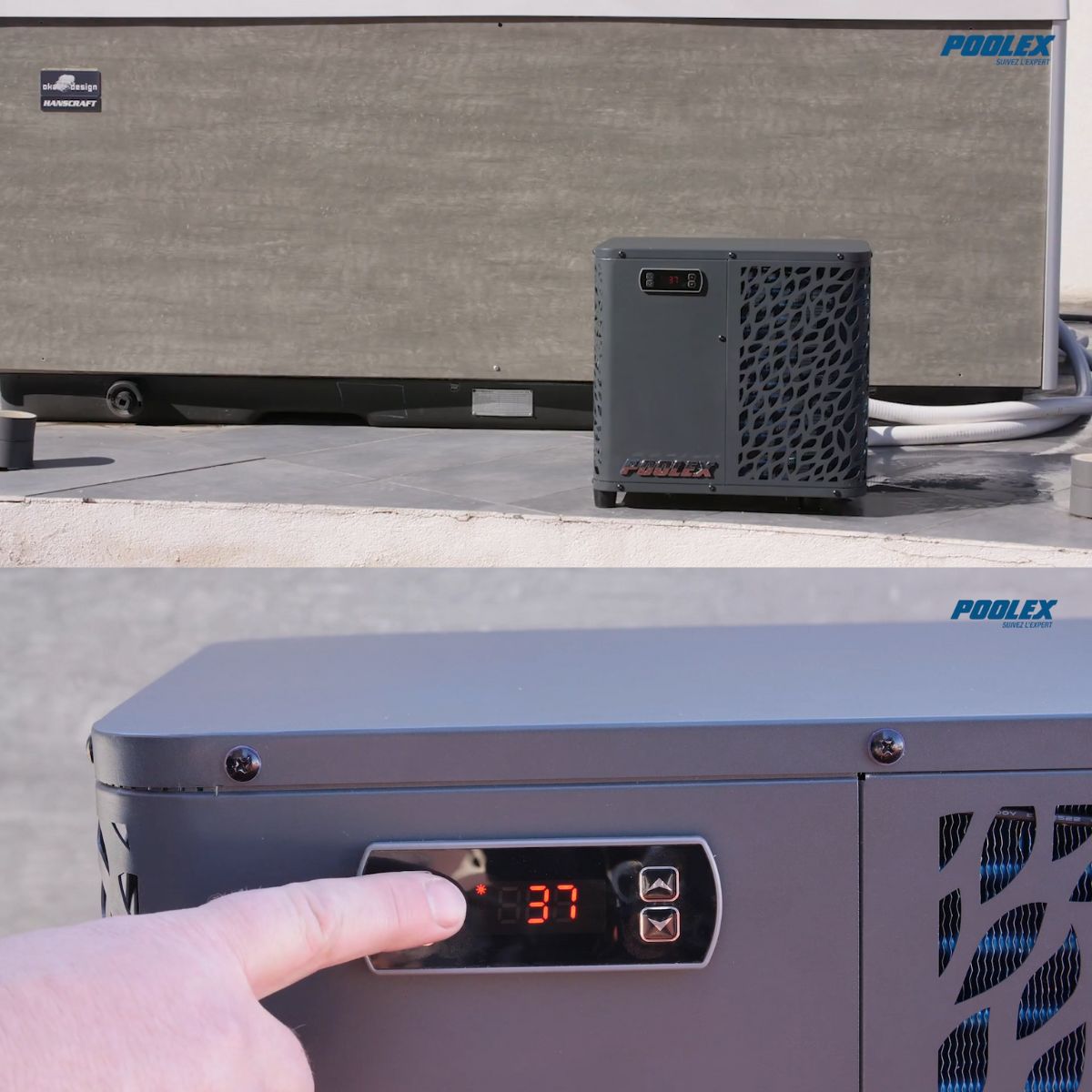 Poolex Spawer O'Spa (7 kW) - warmtepomp voor spa's