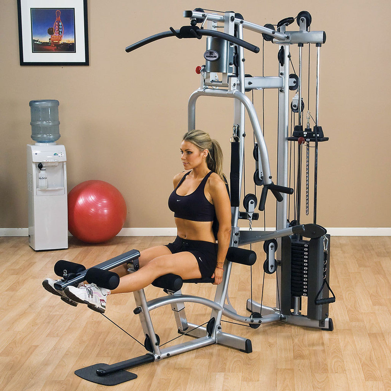 Multistation / home gym - Powerline P2X (Body-Solid) - Selectorized / steekgewichten