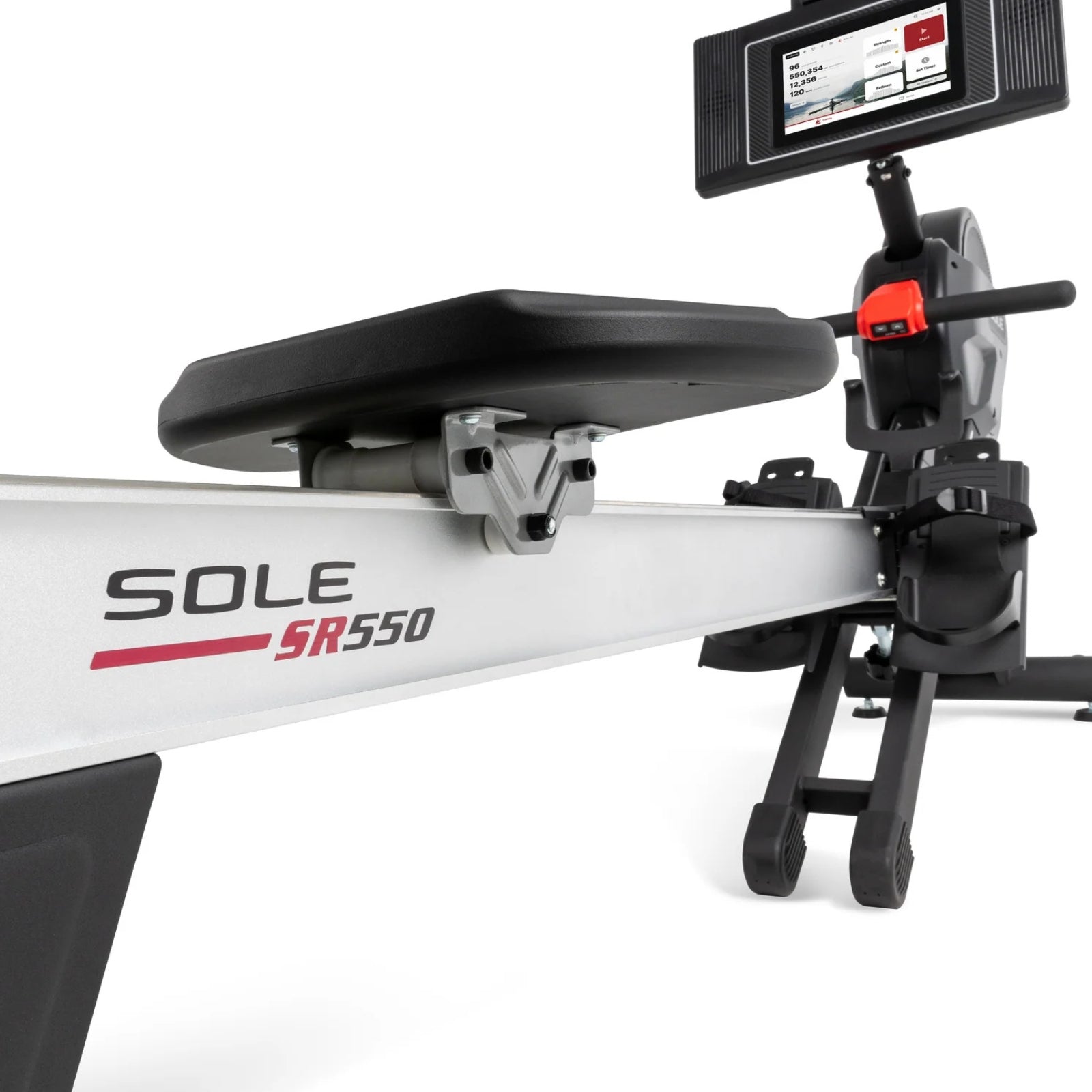 Rameur Sole Fitness SR550 avec console de divertissement