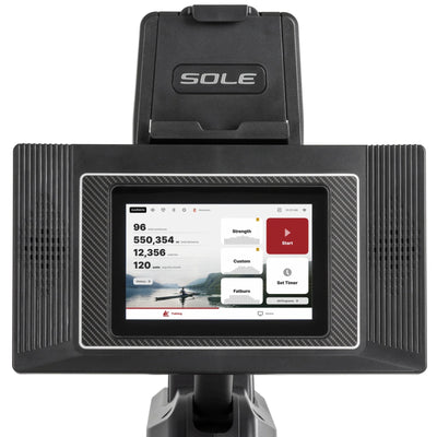 Sole Fitness SR550 roeitrainer met entertainment console