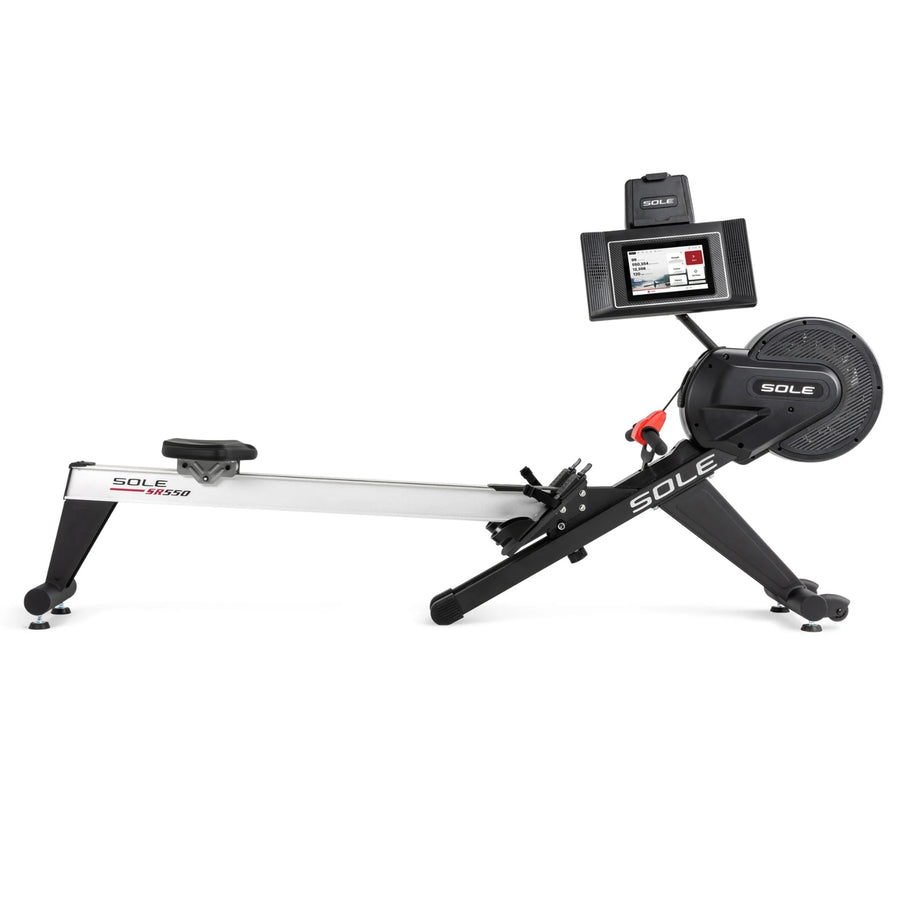 Sole Fitness SR550 roeitrainer met entertainment console
