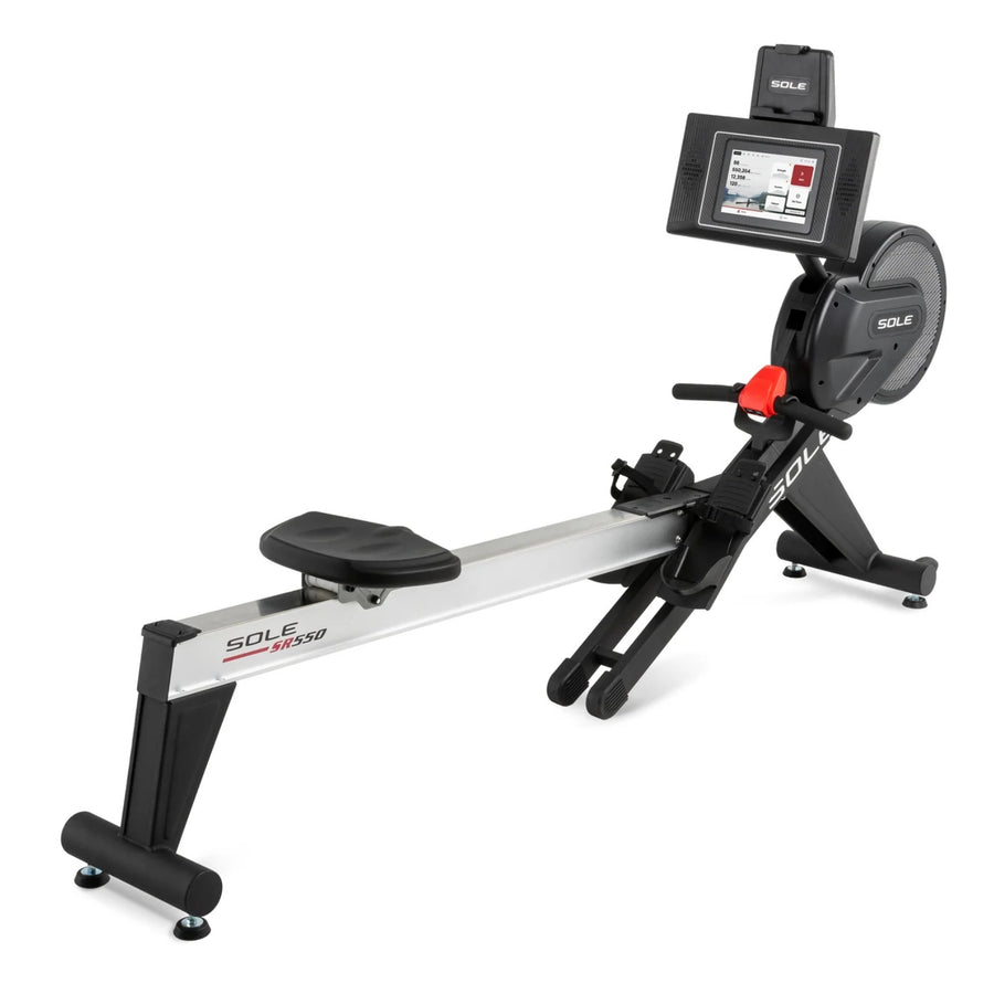 Sole Fitness SR550 roeitrainer met entertainment console