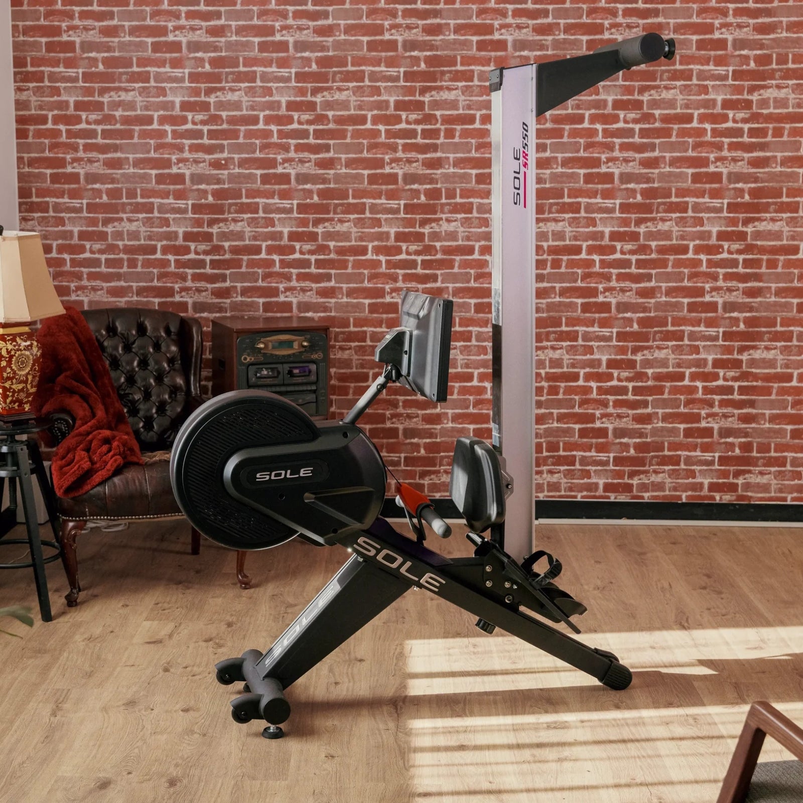 Rameur Sole Fitness SR550 avec console de divertissement