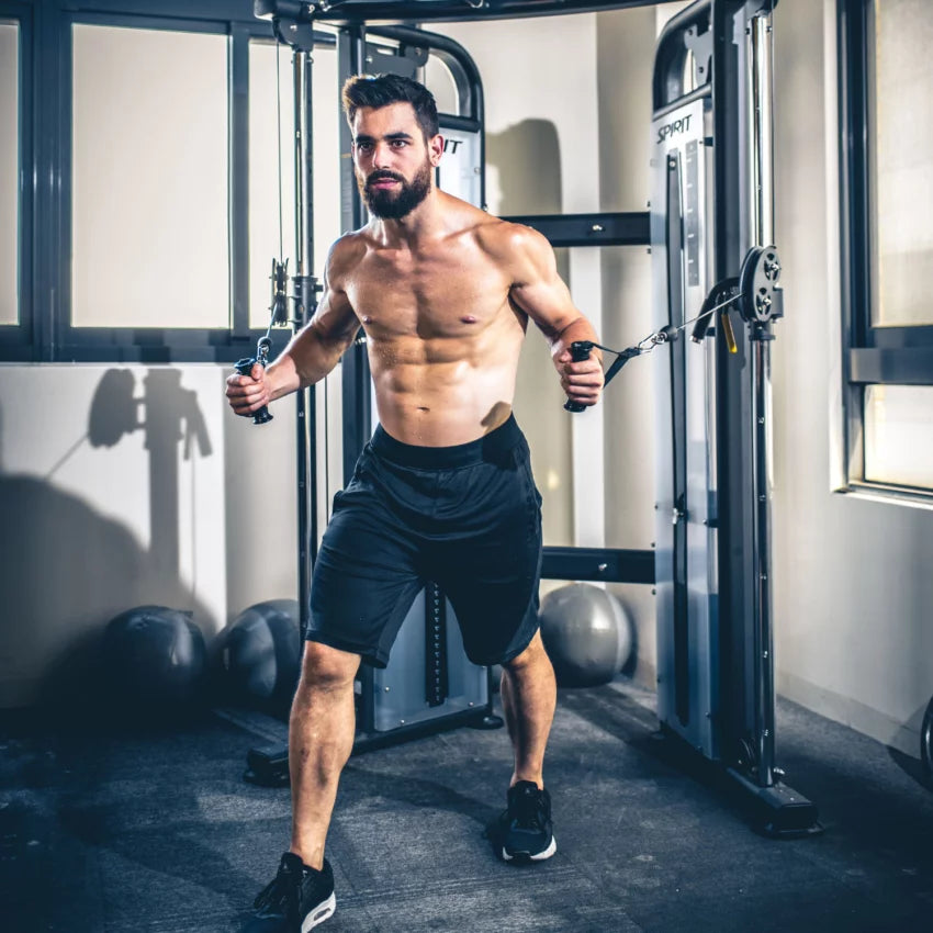 Entraîneur fonctionnel (double poulie) - Poids pour bâtons - Spirit Fitness SP-3526