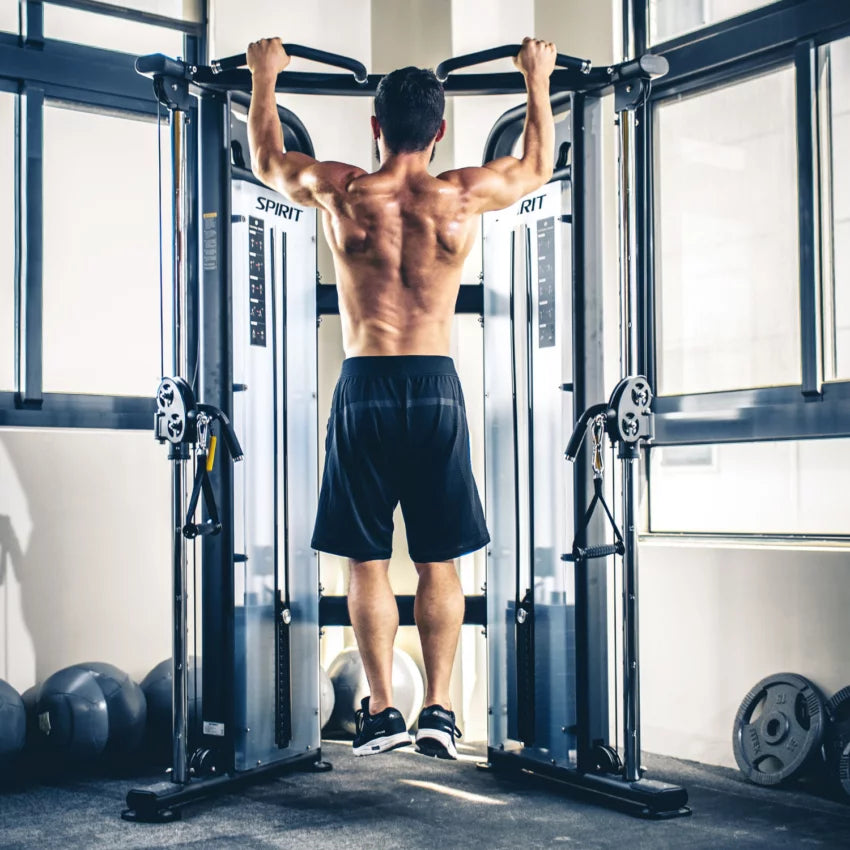 Entraîneur fonctionnel (double poulie) - Poids pour bâtons - Spirit Fitness SP-3526