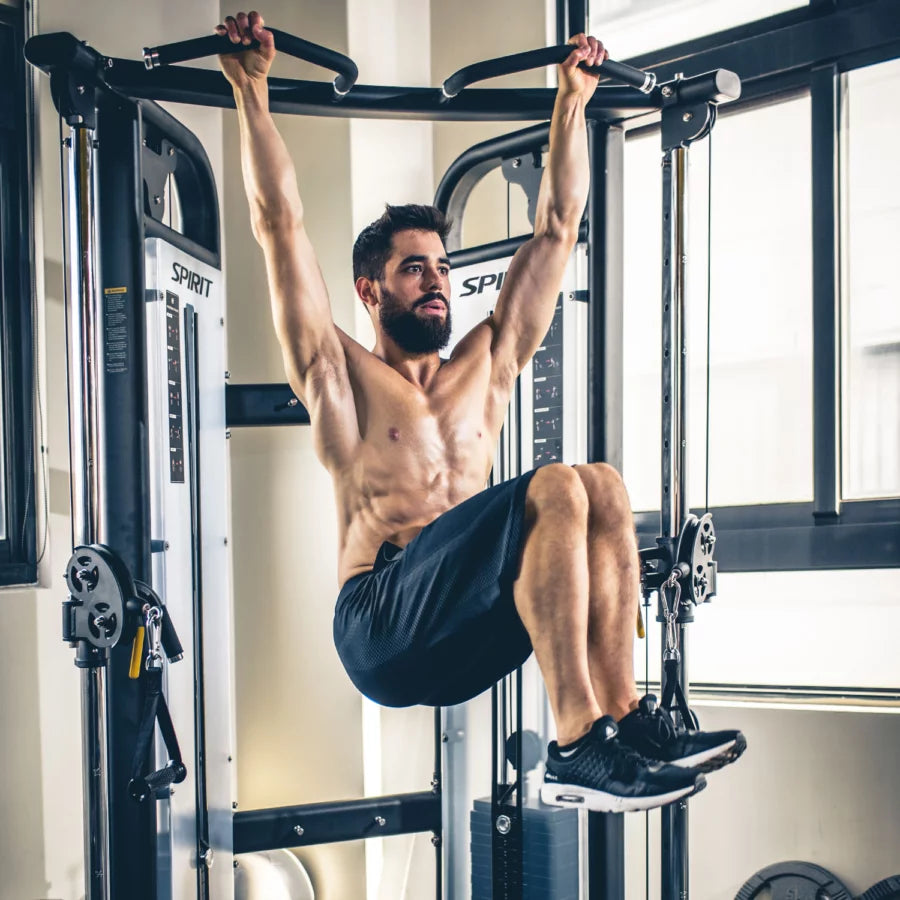 Entraîneur fonctionnel (double poulie) - Poids pour bâtons - Spirit Fitness SP-3526